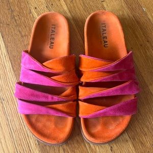 Suede sandals 39